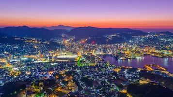 Uitzicht vanuit accommodatie