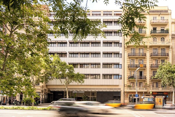 Façade de l’hébergement