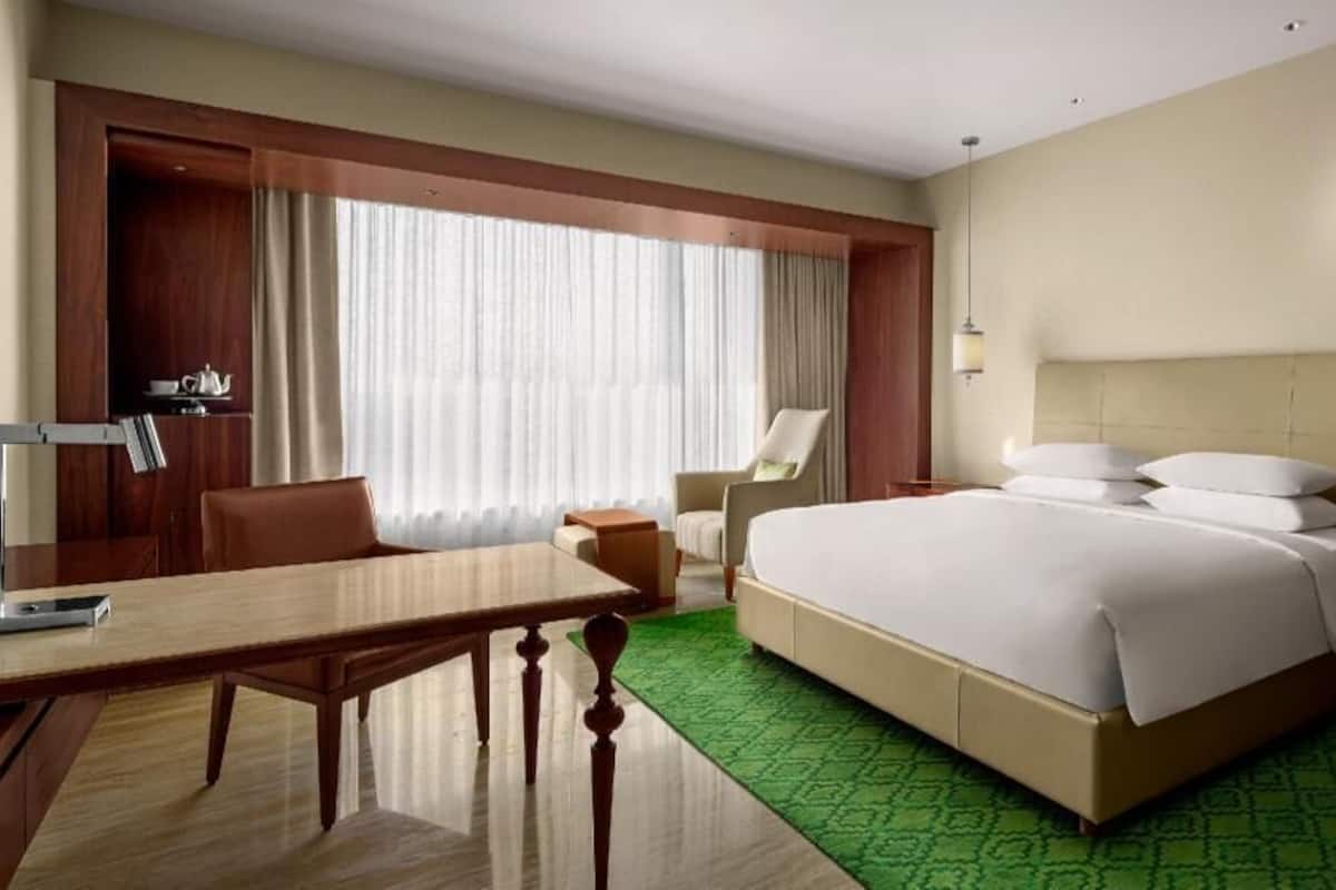 Ropa de cama de alta calidad y minibar