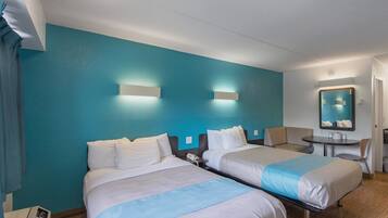 Free WiFi, bed sheets