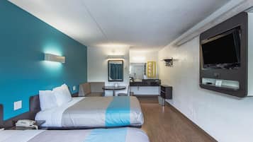 Wifi gratis y ropa de cama