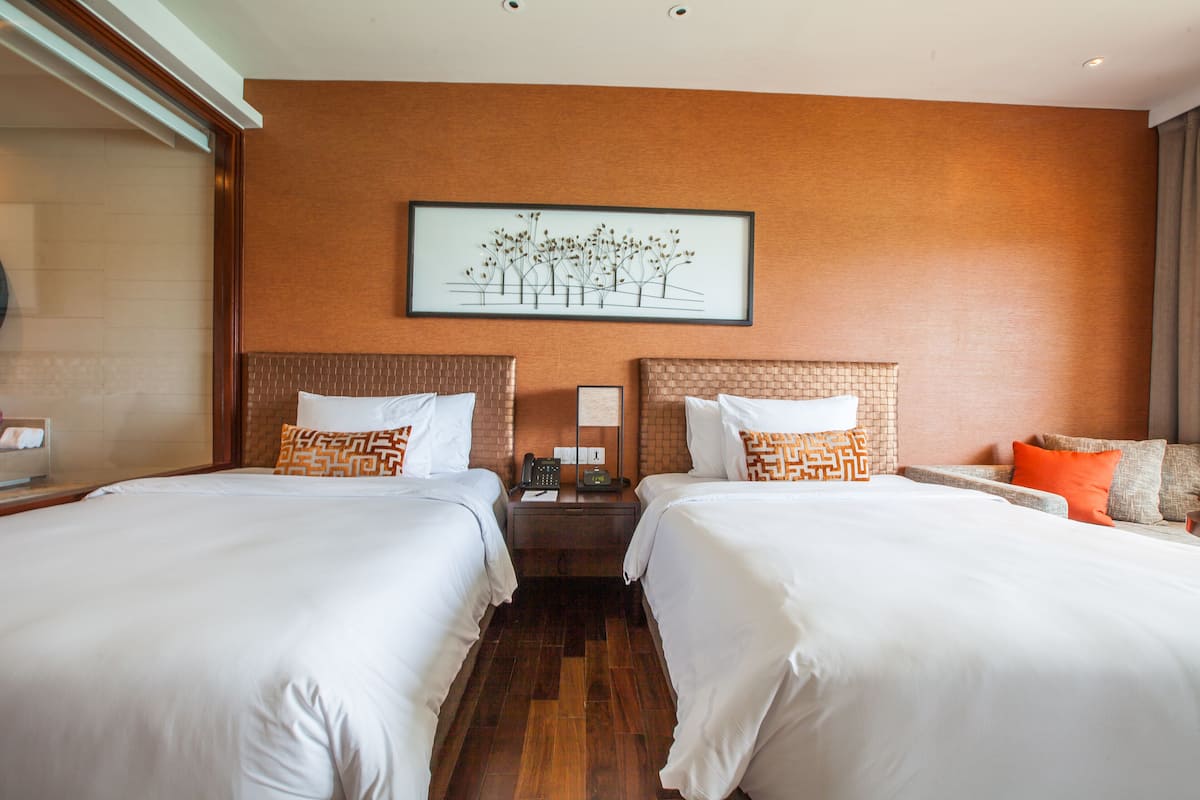Habitación clásica, 2 camas individuales | Sábanas de algodón egipcio y ropa de cama hipoalergénica