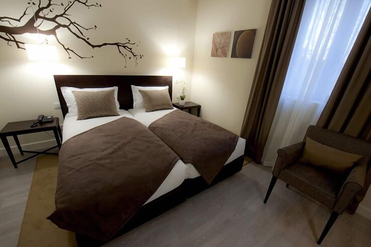 double or twin room | in-room safe, individually decorated, soundproofing, cots/infant beds