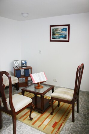 24-inch TV with cable channels