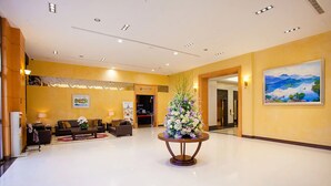 Sitteområde i lobbyen