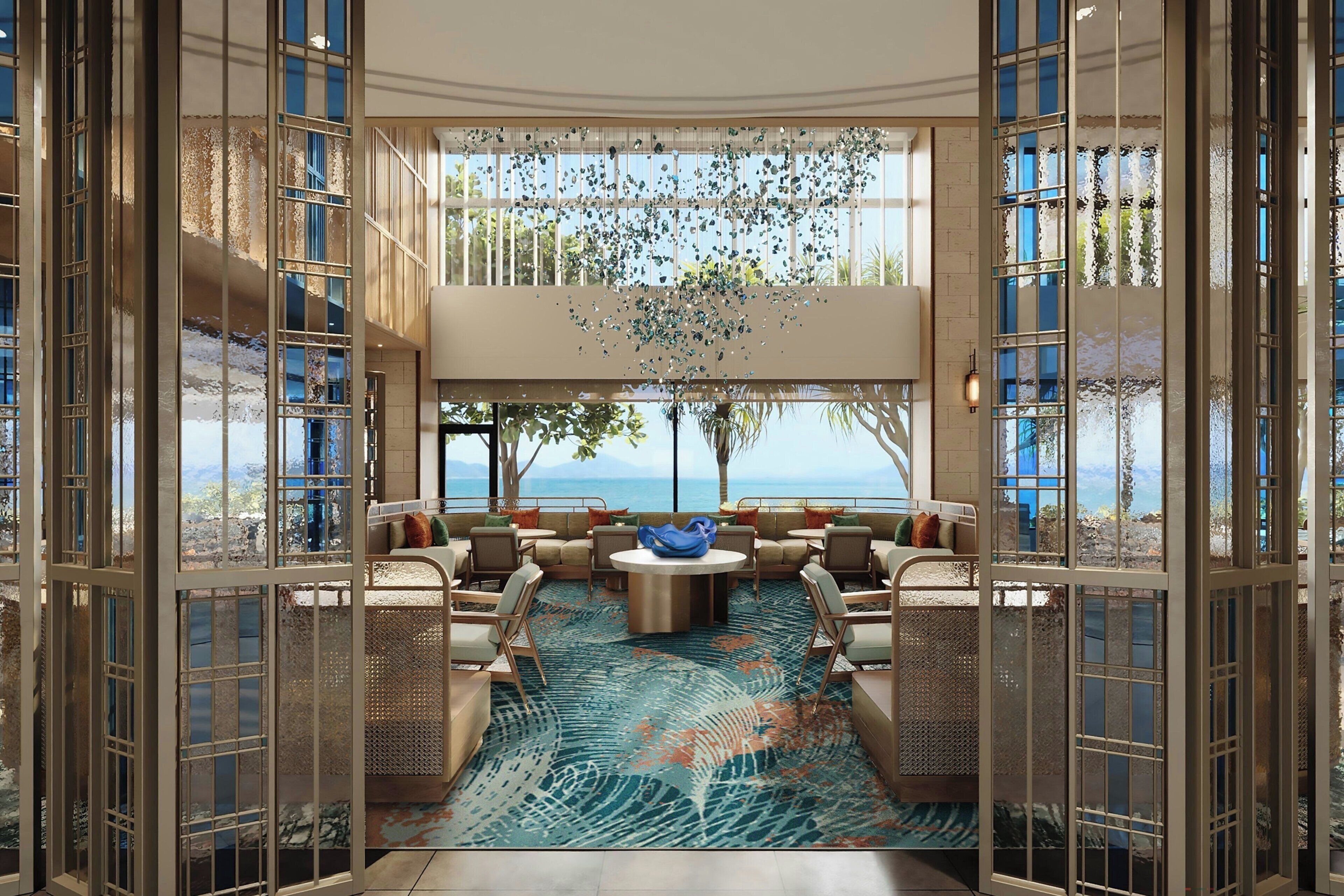 Lobby lounge