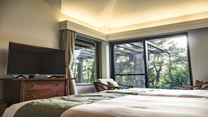 Chaumière Deluxe | 2 chambres, coffre-fort, accès au Wi-Fi (inclus), literie fournie