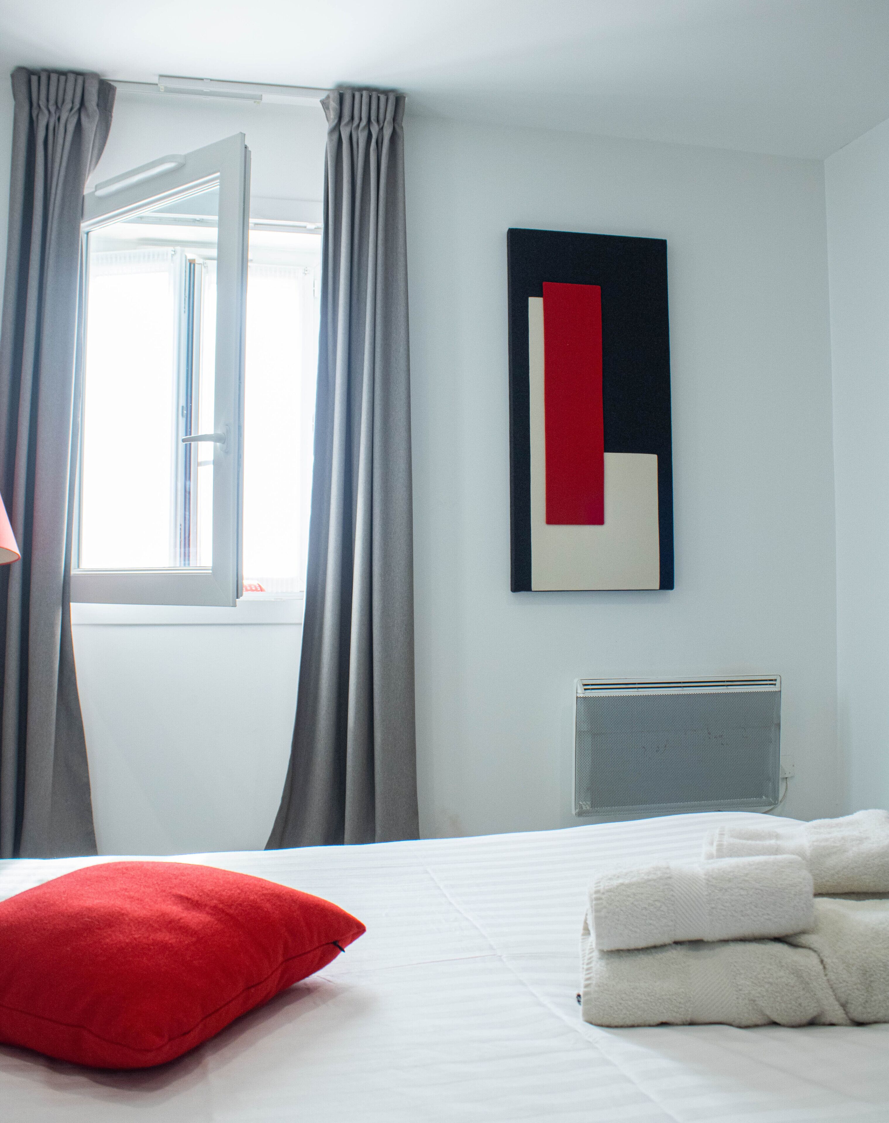 Standardværelse | Premium-sengetøj, minibar, individuelt design, individuel indretning