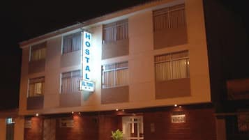 Front of property - evening/night