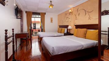 1 bedroom, hypo-allergenic bedding, down duvets, in-room safe