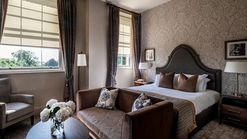 Superior Double with Feature | Premium bedding, in-room safe, desk, laptop workspace