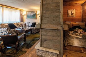 Superior Apartment, 2 Bedrooms | Living area | LCD TV