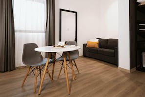 Premium bedding, minibar, in-room safe, desk