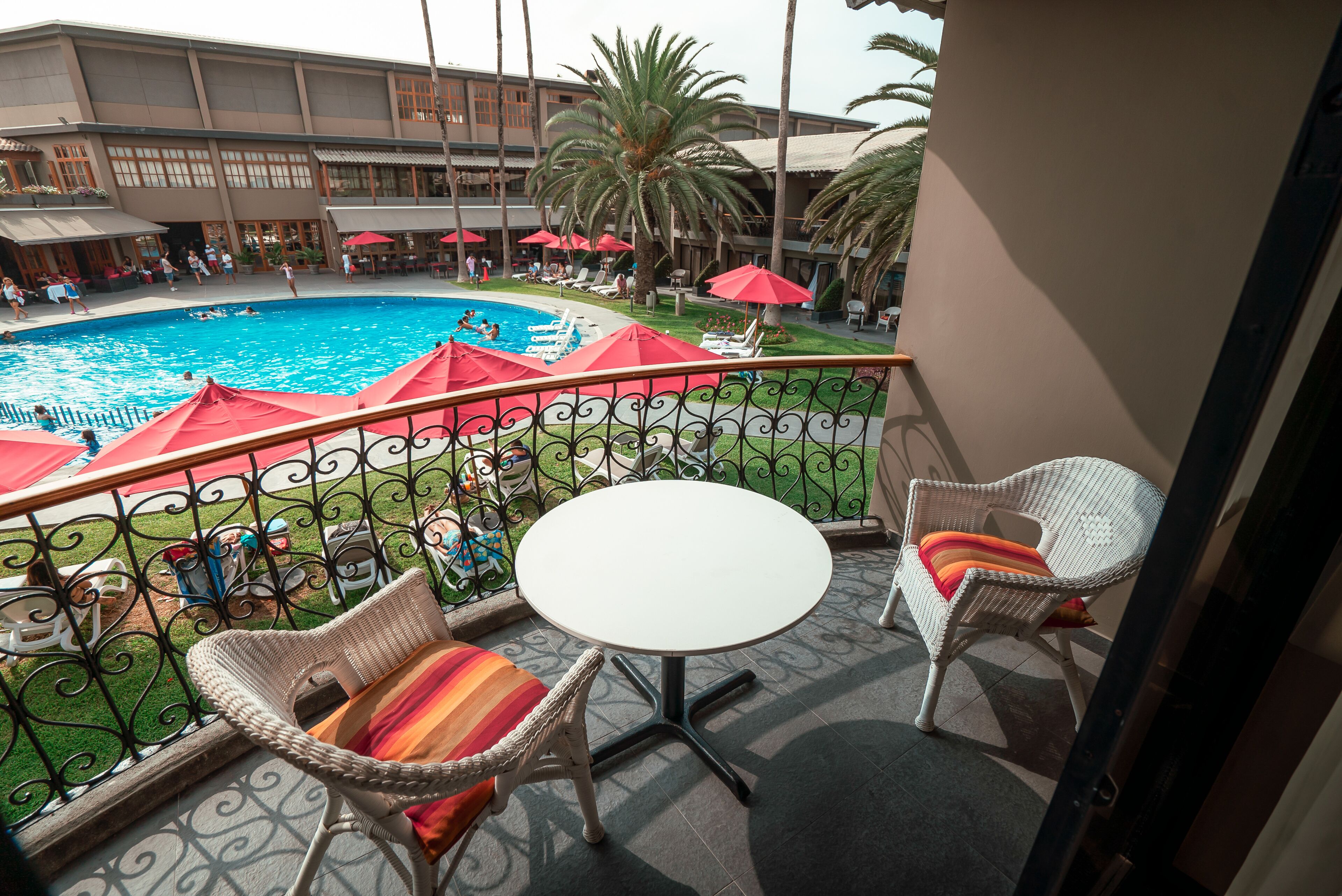 Deluxe Room, 2 Double Beds, Non Smoking | Balcony