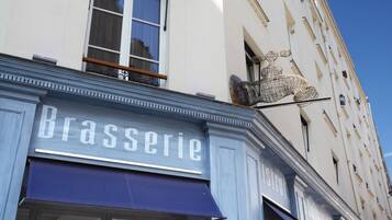 Voorkant van accommodatie