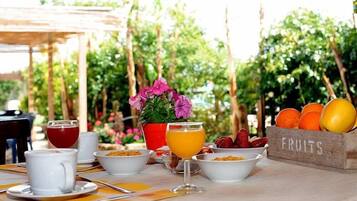 Opções para refeição ao ar livre