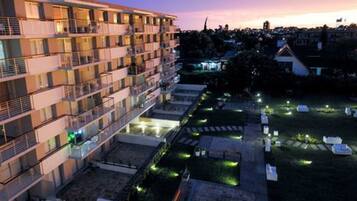 Front of property – evening/night