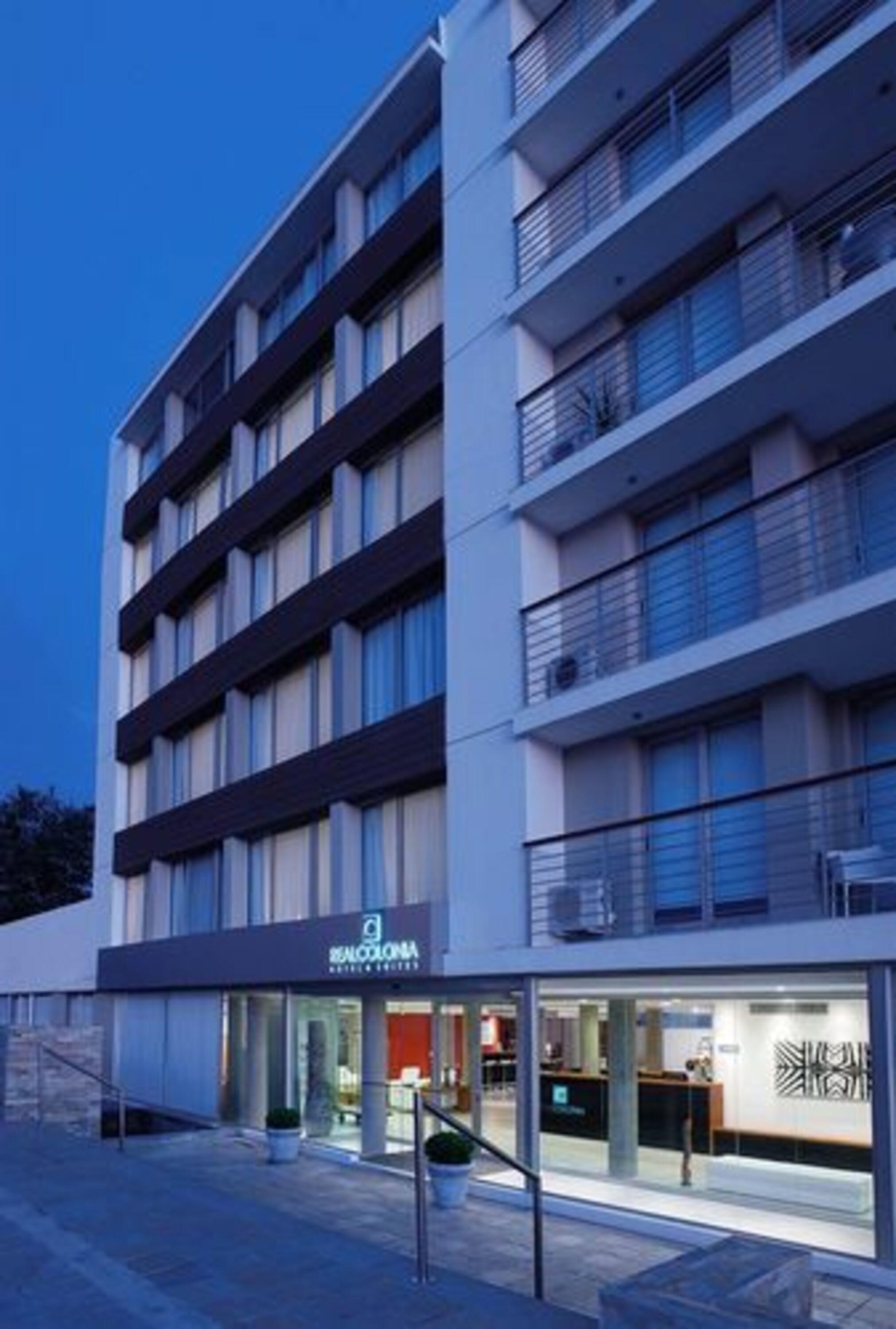 front of property – evening/night