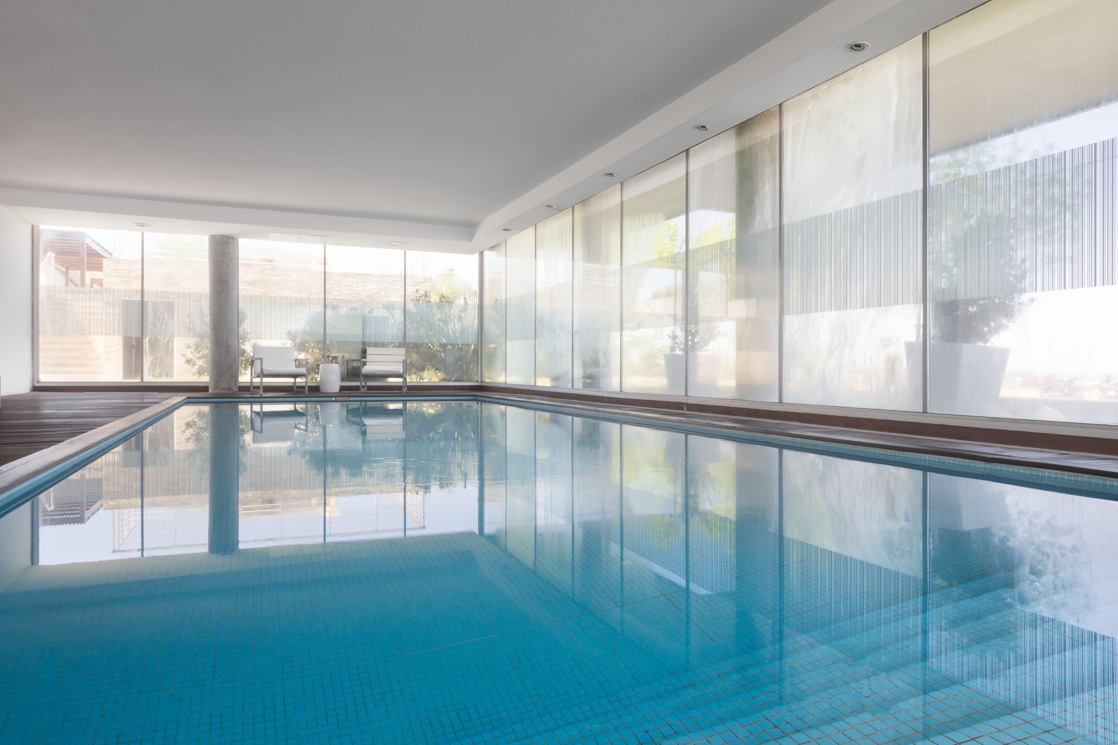 indoor pool, seasonal outdoor pool