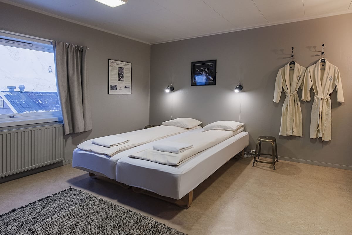 Blackout curtains, free WiFi, bed sheets