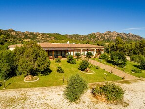 Façade de l’hébergement