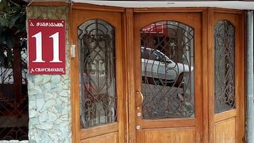 Fachada de la propiedad