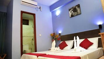 Pillowtop beds, minibar, in-room safe, desk