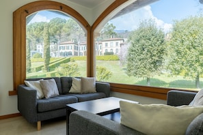 Sitteområde i lobbyen