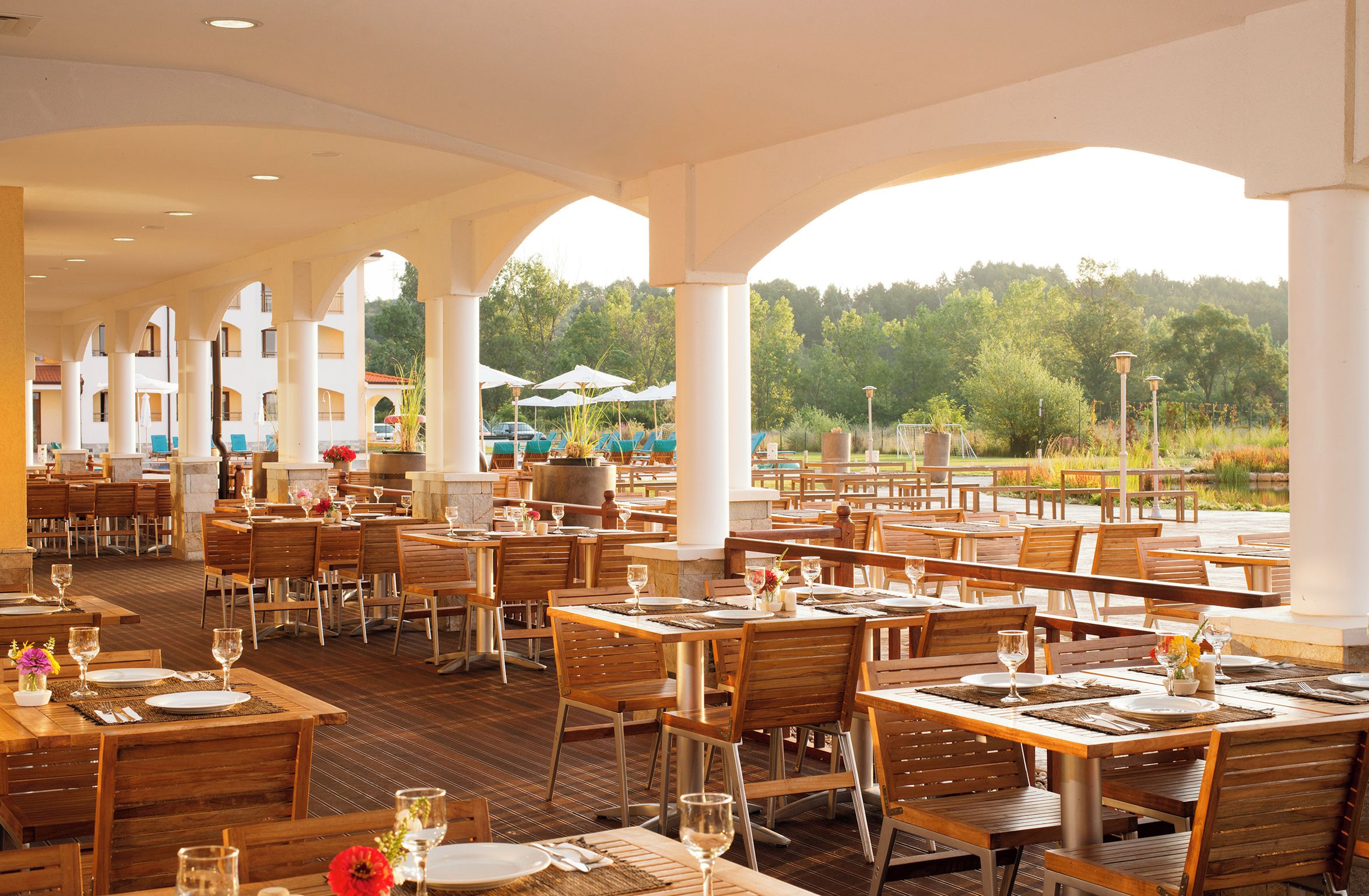 Restaurante al aire libre