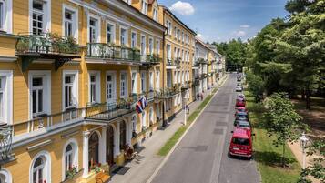 Fassade der Unterkunft