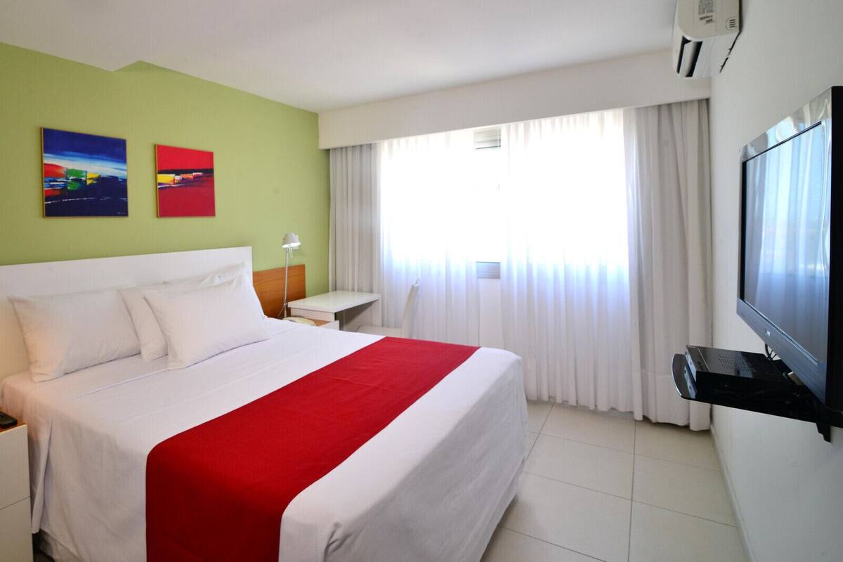 Minibar, in-room safe, desk, blackout curtains
