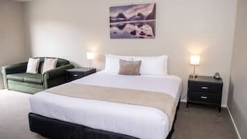 Premium bedding, pillow-top beds, individually furnished