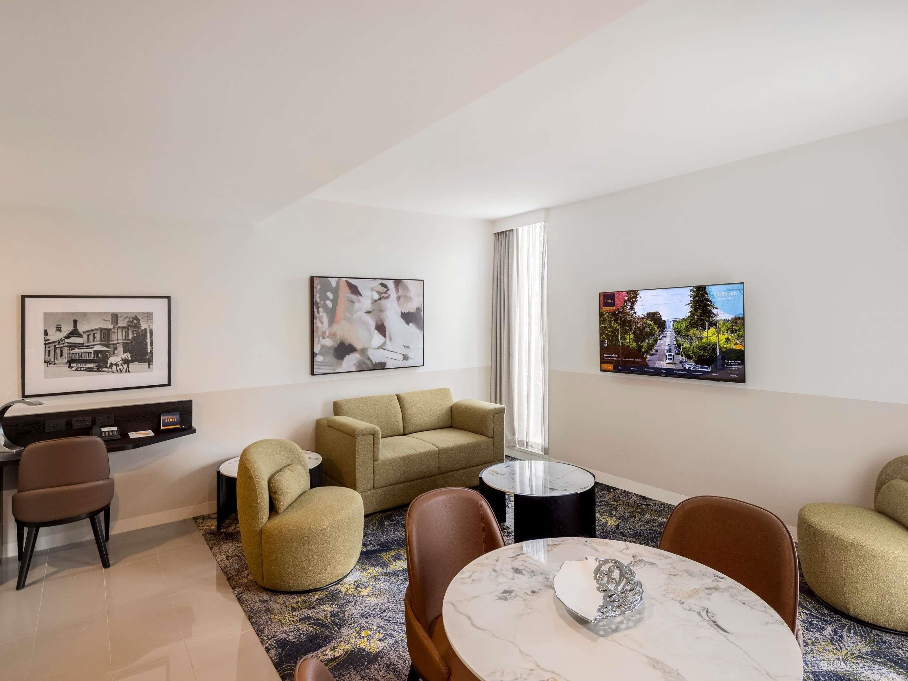 Superior Apartment, 2 Bedrooms | Premium bedding, pillowtop beds, in-room safe, desk