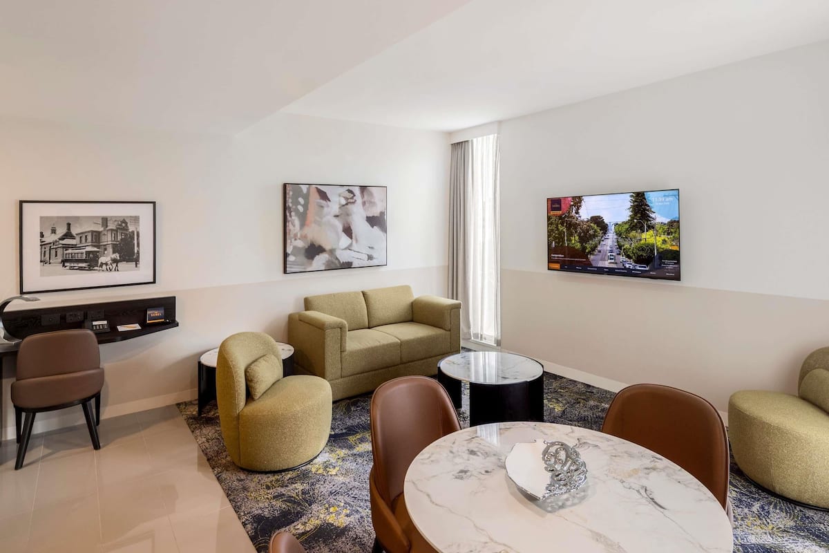 Superior Apartment, 2 Bedrooms | Premium bedding, pillowtop beds, in-room safe, desk