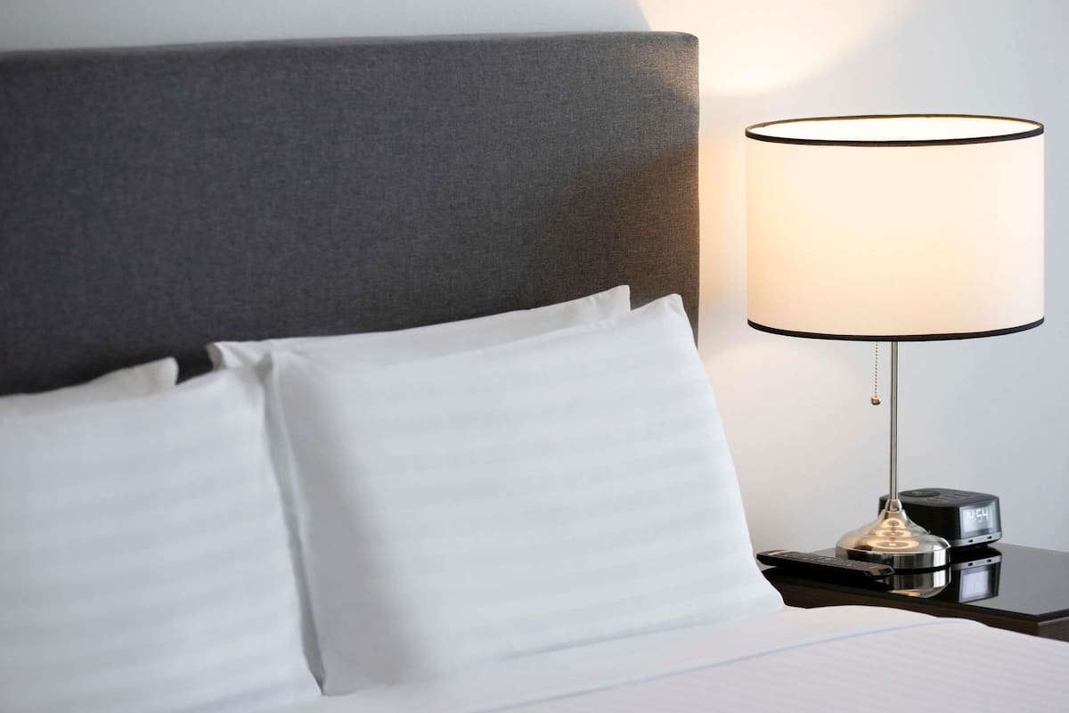 Roupas de cama premium, camas com colchões pillow-top