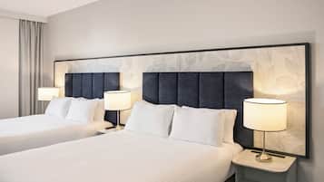 Deluxe Room, 2 Queen Beds | Premium bedding, pillowtop beds, in-room safe, desk