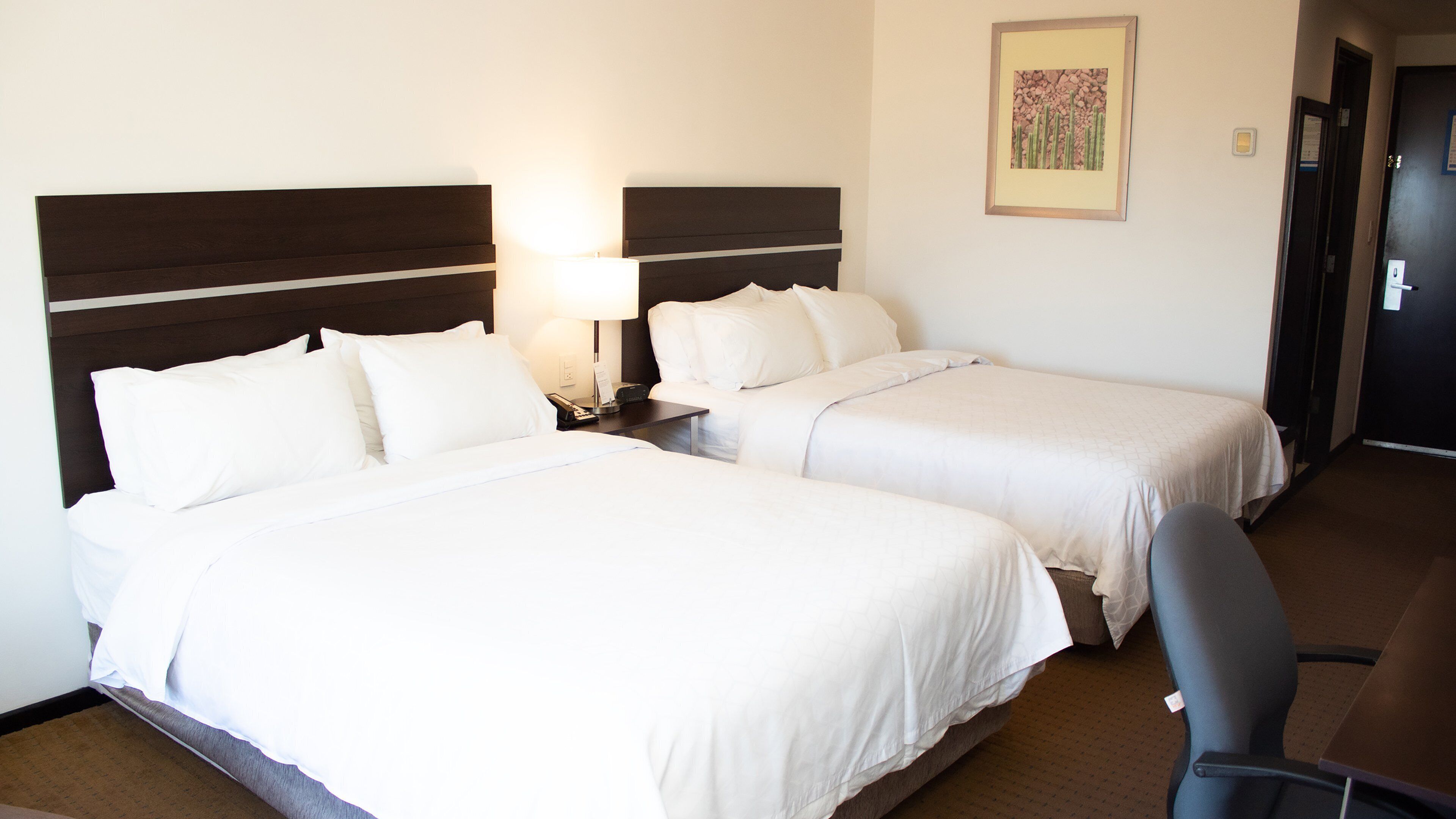 Standard Room, 2 Double Beds | Premium bedding, in-room safe, desk, blackout drapes