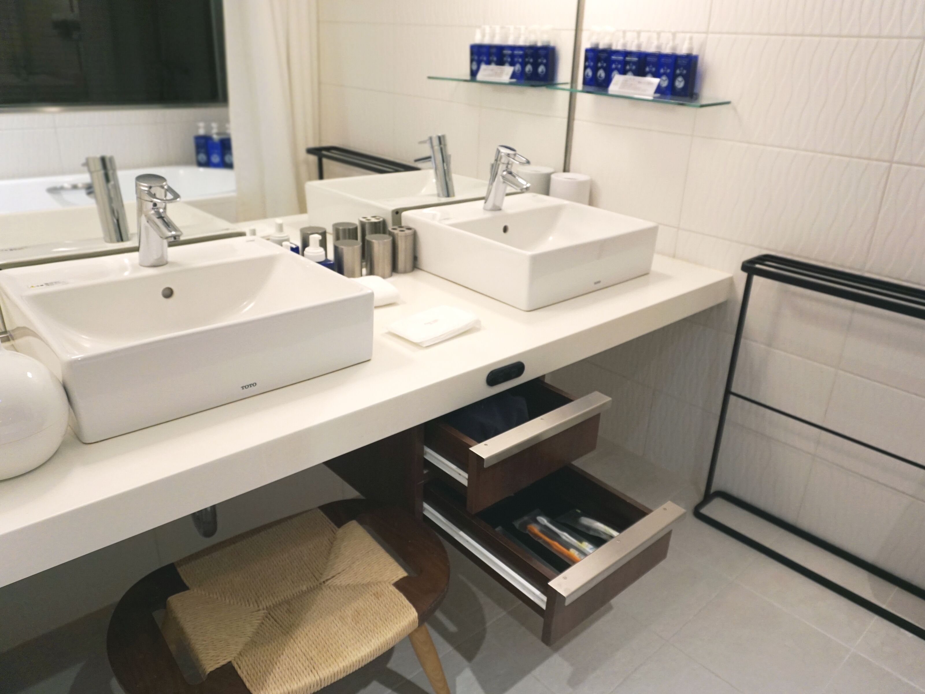 deluxe japanese & western style room, non smoking  | bathroom | free toiletries, hair dryer, slippers, bidet