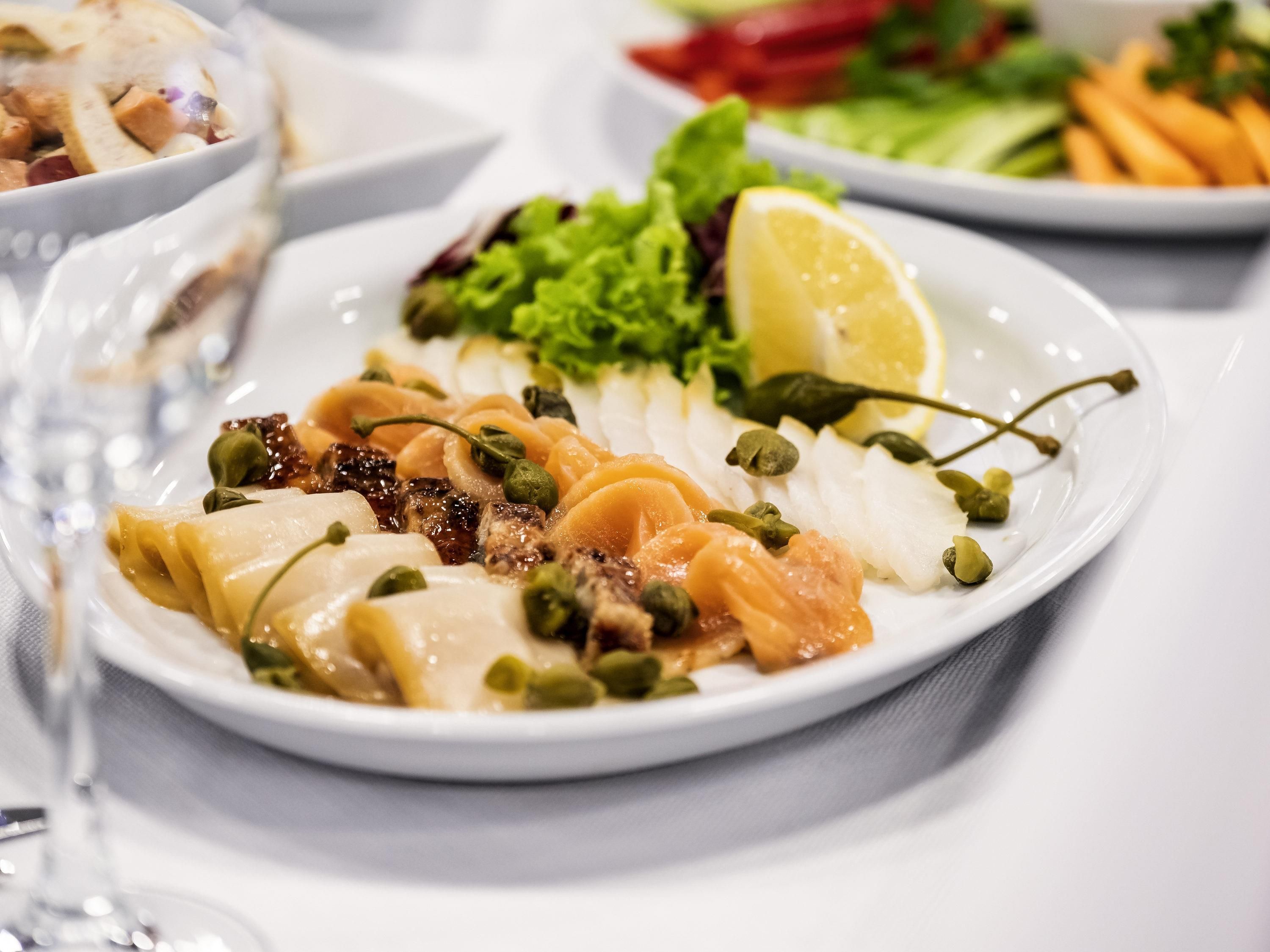 A plate of food with various ingredients.