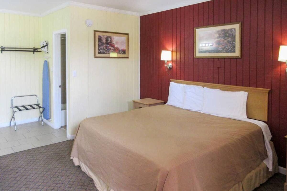 Desk, iron/ironing board, free WiFi, bed sheets