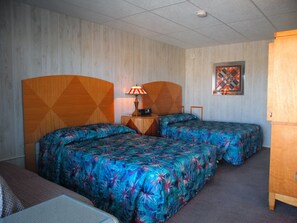 Room, 2 Katil Kelamin (Double) | Cadar kapas Mesir, peralatan tempat tidur premium, tilam berlapik 