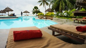 Uitzicht vanuit accommodatie