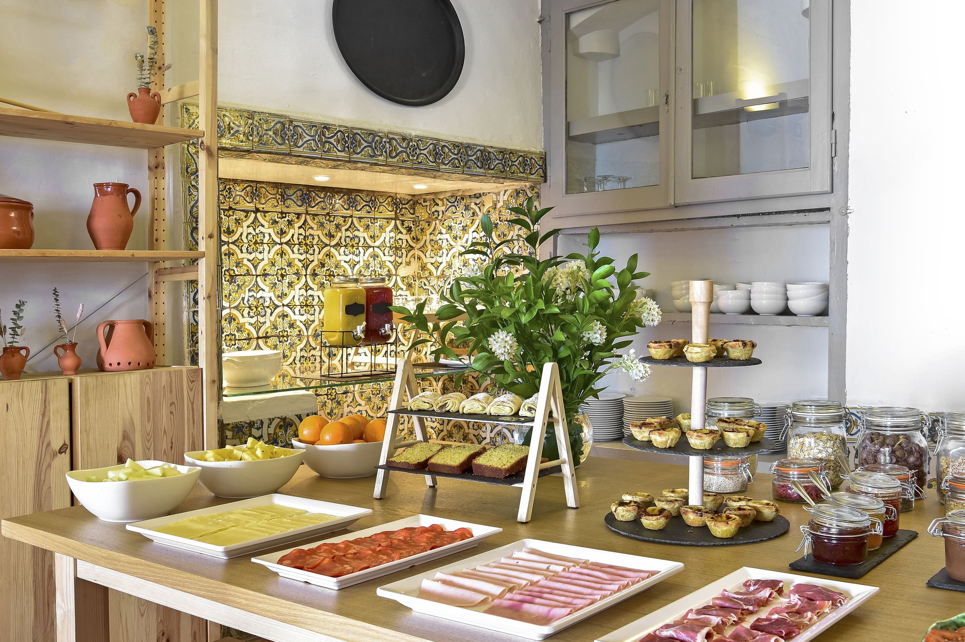 daily buffet breakfast (eur 12 per person)