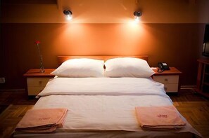 Kamar Double, 1 Tempat Tidur Double, kamar mandi pribadi | Setrika/meja setrika dan tempat tidur bayi gratis