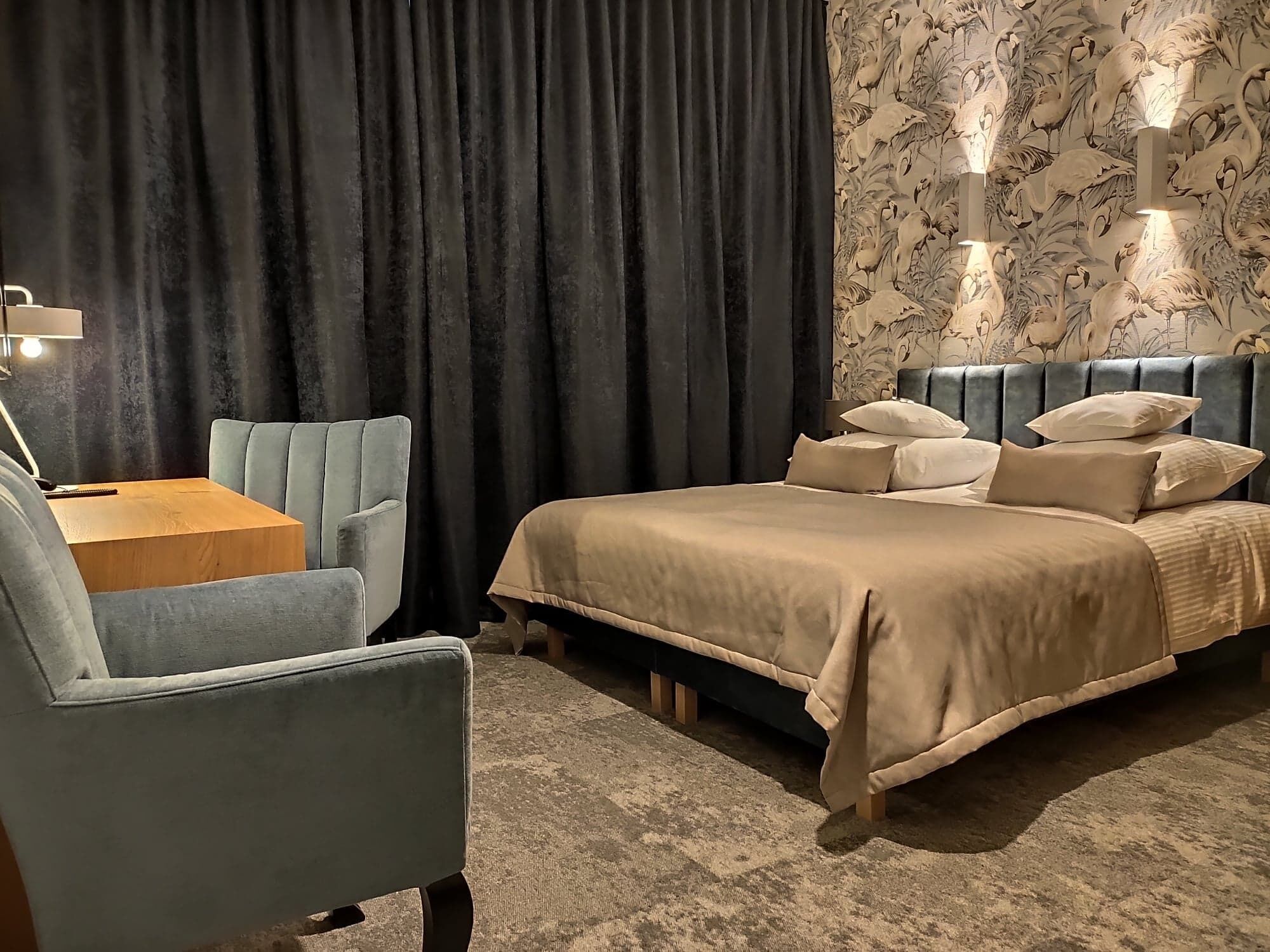 family room (delux) | 1 bedroom, individually decorated, desk, blackout curtains