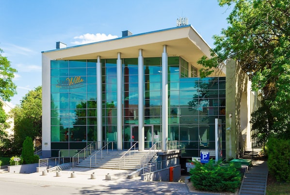 Voorkant van accommodatie