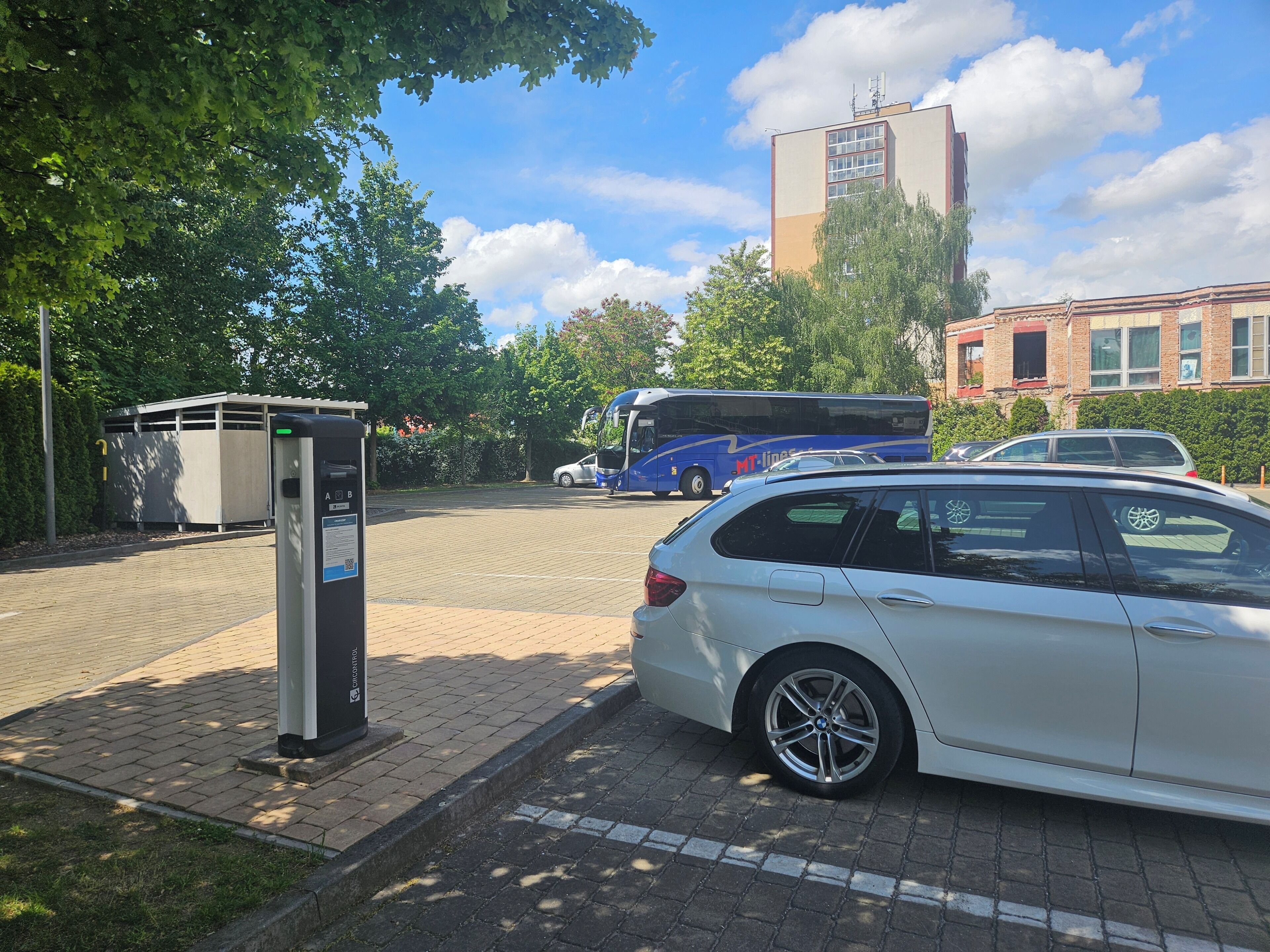 Parken ohne Service