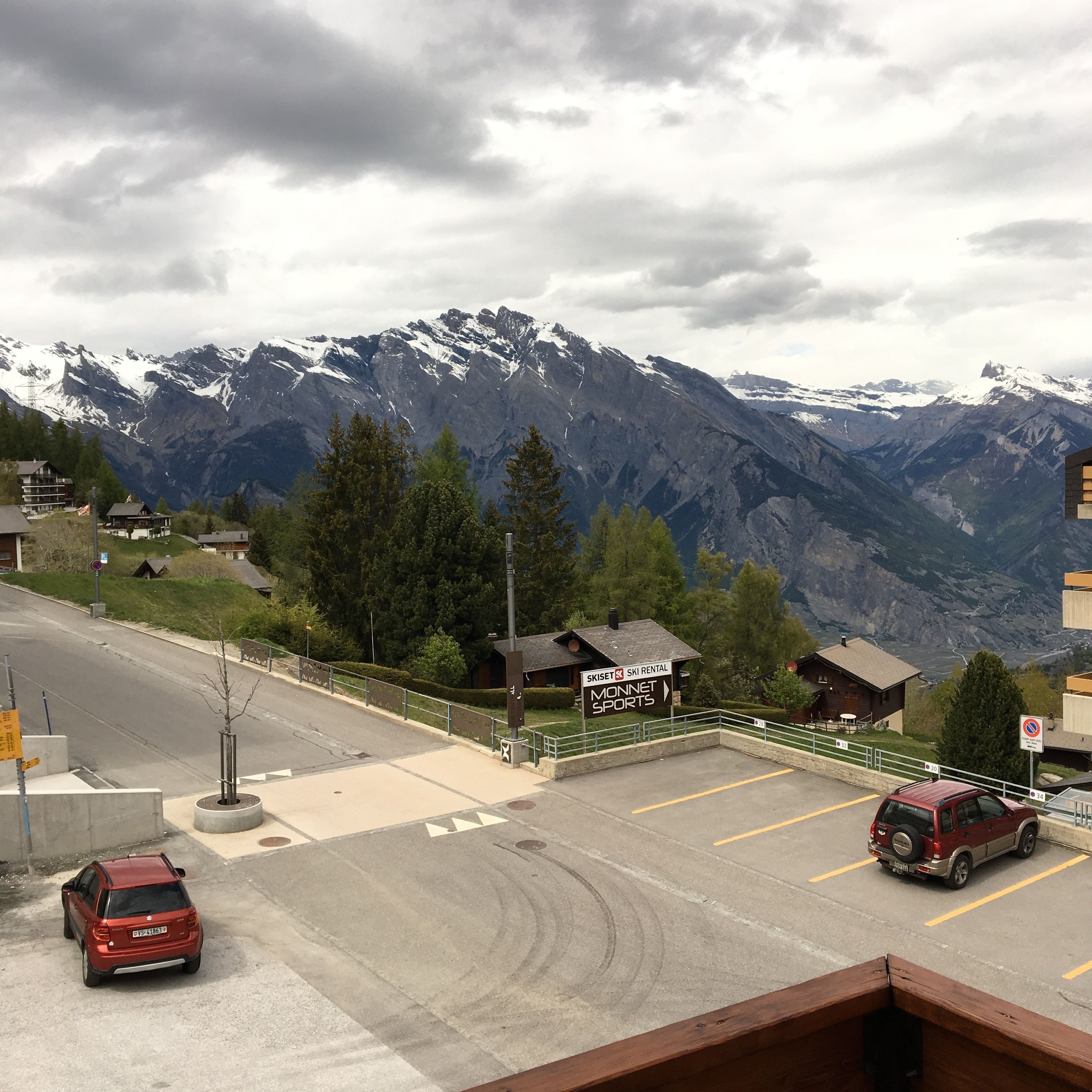 Vue depuis l’hébergement