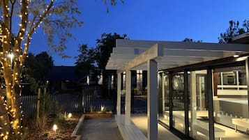 Una piscina techada