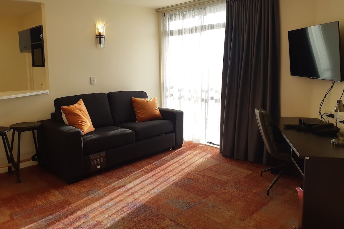 Family Apartment, Multiple Beds | 1 bedroom, desk, blackout curtains, iron/ironing board